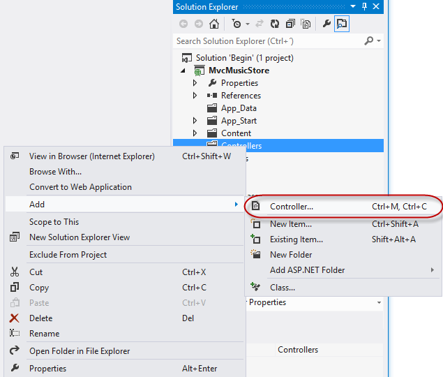 Add a Controller Command Add a Controller Command