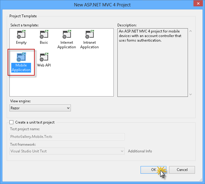Creating a new ASP.NET MVC 4 Mobile Application Creating a new ASP.NET MVC 4 Mobile Application