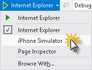 Browse with iPhone Simulator Browse with iPhone Simulator