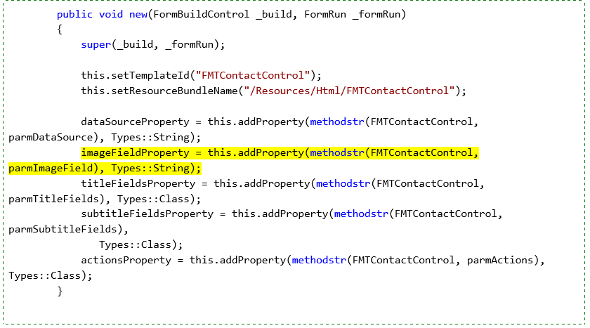 Example of initialized imageFieldProperty.