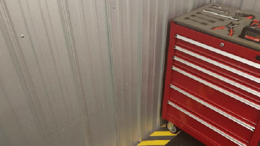 Animation of opening the Main menu and selecting the Work activity button Animation of opening the Main menu and selecting Work activity button.