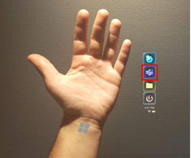 Screenshot of Teams button on Main menu. Screenshot of Teams button on Main menu.