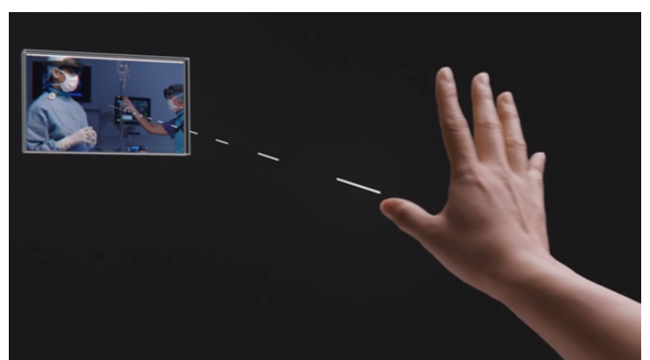 Hand ray example Hand ray example.