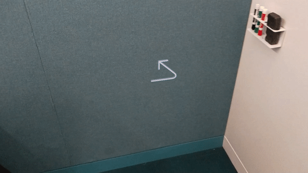 Move a hologram by using touch Move a hologram by using touch.