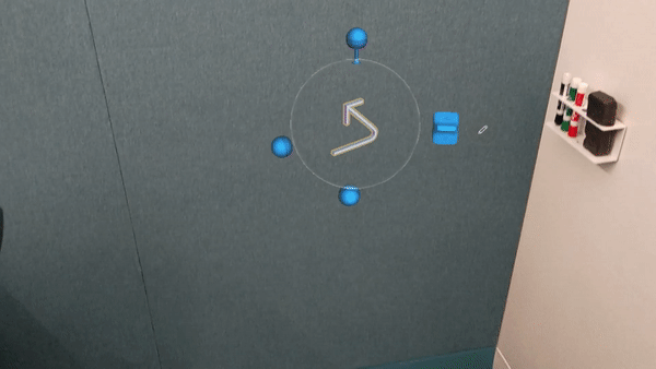 Rotate up and down by using touch Rotate up and down by using touch.