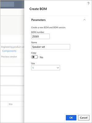 Creating a BOM Creating a BOM.