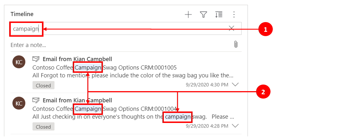 Enable threaded email timeline view - option 2 Enable threaded email timeline view - option 2.
