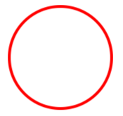 Circle Unfilled circle