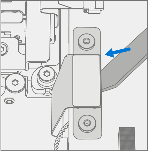 Diagram showing how to disconnect the Micro SD FPC from the motherboard using a plastic spudger